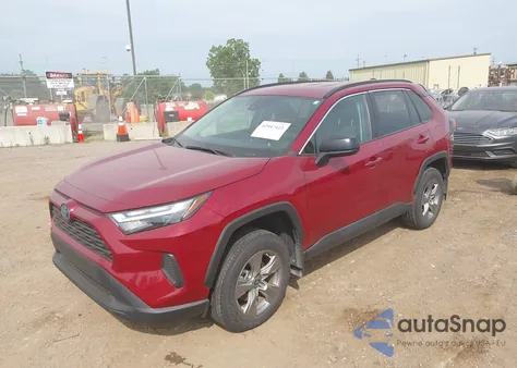 2024 Toyota Rav4 Hybrid Le из США, поврежденный, VIN 4T3LWRFV8RU144357